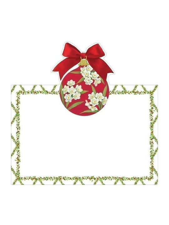 Caspari Placecard με Λουλούδια & Κλαδιά Caspari Placecard με Λουλούδια & Κλαδιά
