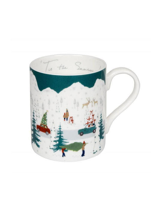 Sophie Allport Christmas Porcelain Mug Ornament 425ML