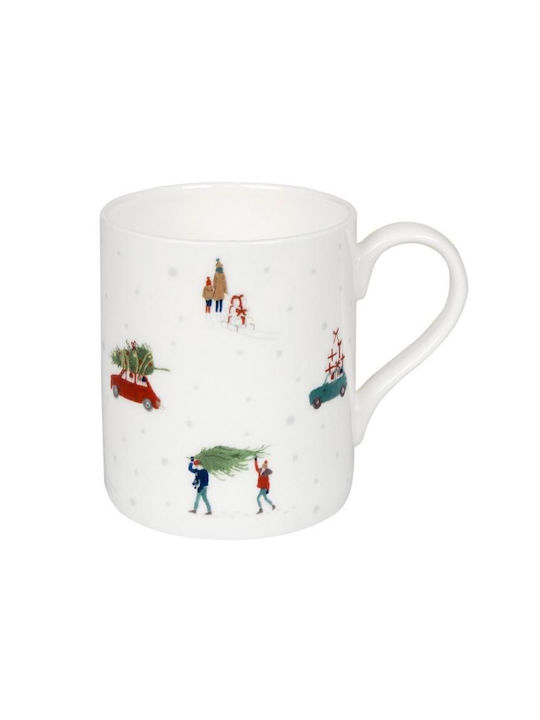 Sophie Allport Christmas Porcelain Mug Ornament 425ML