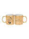 Fly Digital Christmas Mug Ceramic Gold