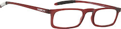 Oramont Reading Glasses +1.00 in Red Color 9078