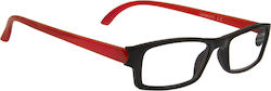 Oramont Lesebrille +2.00 in Schwarz Farbe 9001