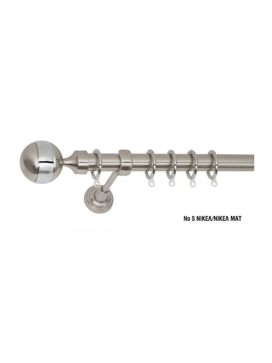 Import Hellas Metallic Curtain Pole No5 Double ...
