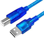 Haitronic Regulär USB 2.0 auf Micro-USB-Kabel Blau 0.5m (HR0293-4A) 1Stück