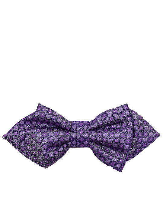 Stefano Mario Bow Tie Purple