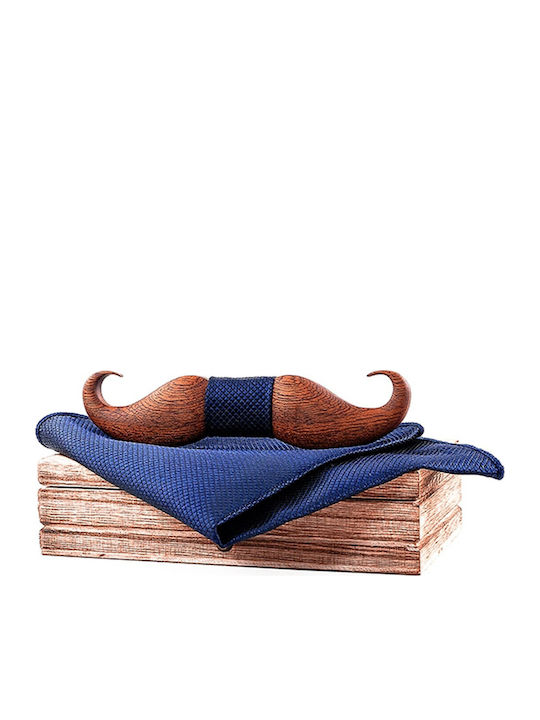 Legend Accessories Σετ Ξύλινo Παπιγιόν με Μαντή...