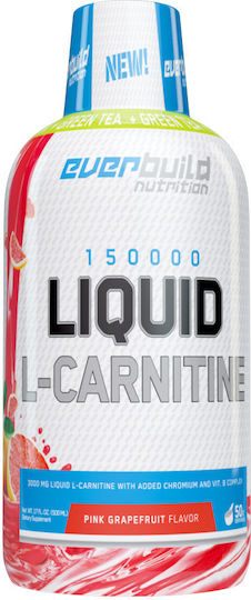 everbuild liquid acetyl l-carnitine guarana Λιποδιαλύτες Everbuild Nutriton