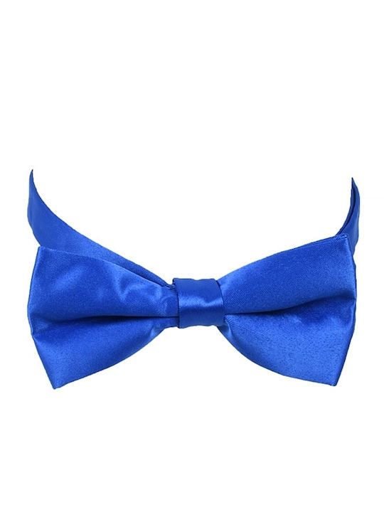 Unounouno Bow Tie Set with Pochette Blue