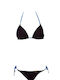 Set Bikini Τριγωνάκι Καφέ