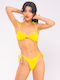 Set Bikini Τριγωνάκι & Brazil Κίτρινο