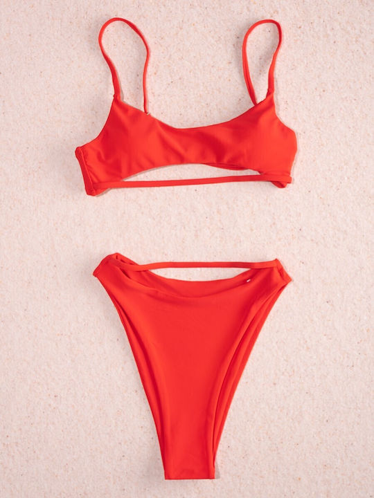The Lady Set Bikini Μπουστάκι & Brazil Ψηλόμεσο...