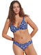 Gisela Bikini Set Bra & Slip Bottom with Adjustable Straps