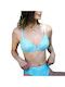 Set Bikini Ψηλόμεσο Γαλάζιο