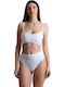 Set Bikini Μπουστάκι Ψηλόμεσο Λευκό