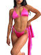 Bikini Set Triangle Top & Slip Bottom Fuchsia