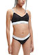 Calvin Klein Women's Sports Bra with Light Padding black