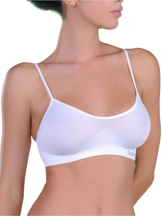 Lord Women's Sports Bra without Padding White