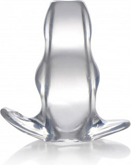 Master Series View Hollow Πρωκτική Σφήνα Medium Διάφανη