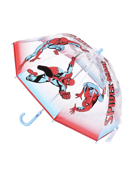 Cerda Spider-man Transparent Curved Handle Umbrella 71cm Cerda Spider-man Transparent Curved Handle Umbrella 71cm