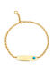 Xryseio Kids Bracelet ID from Gold 14K