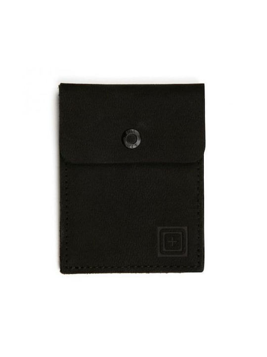 5.11 Tactical Δερμάτινο Ανδρικό Πορτοφόλι Καρτών Μαύρο