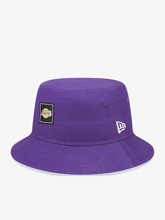 New Era Frauen Rattangeflecht Hut Eimer Lila