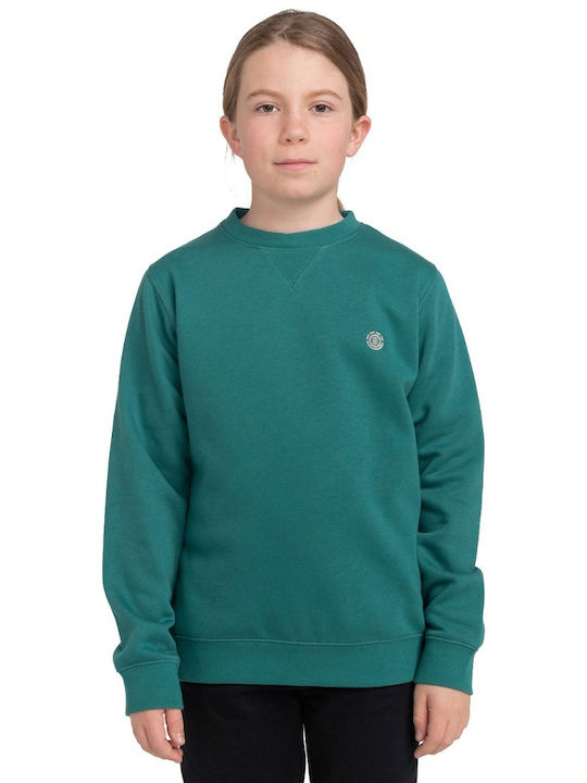 Element Kinder Sweatshirt Petrol Blau CORNELL