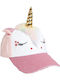 Tatu Moyo Kinderhut Jockey Stoff Rosa