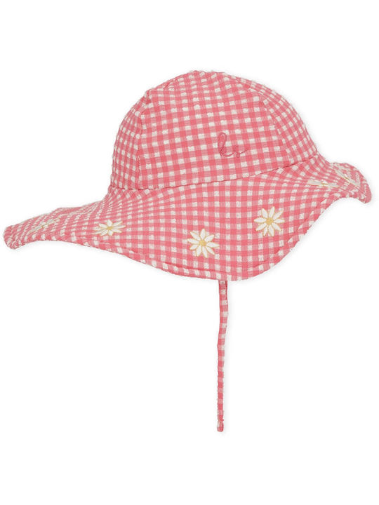 Konges Slojd Kids' Hat Fabric Sunscreen Red