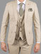 Dezign Men's Suit Beige