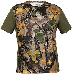 Gamo T-shirt in Khaki Farbe