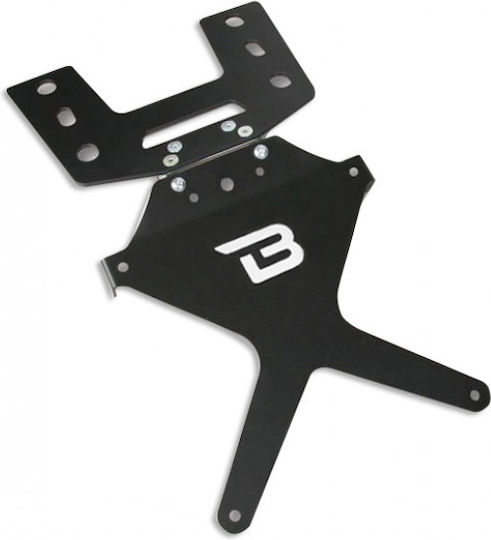 Barracuda Foldable Motorcycle License Plate Holder