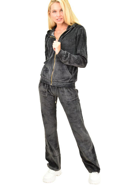 Potre Yin Yang Jogginganzug Samt Gray