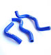 Racing Boy Set Silicone Motorcycle Engine Hoses for Honda GTR 150 Blue
