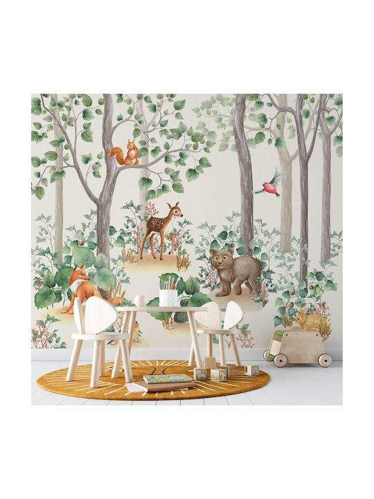 Caravelshop Geprägt Kinder Tapete Papier B250xH270cm