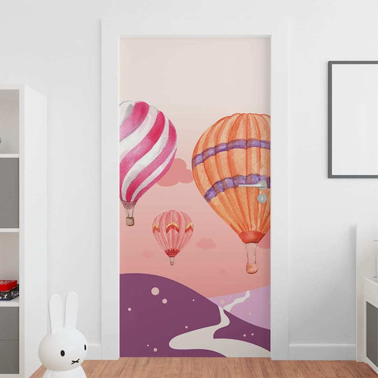 Caravelshop Детска стикерна за стена Врата 80x200бр