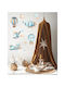 Autocolant Decorativ pentru Copii Perete 85x85buc