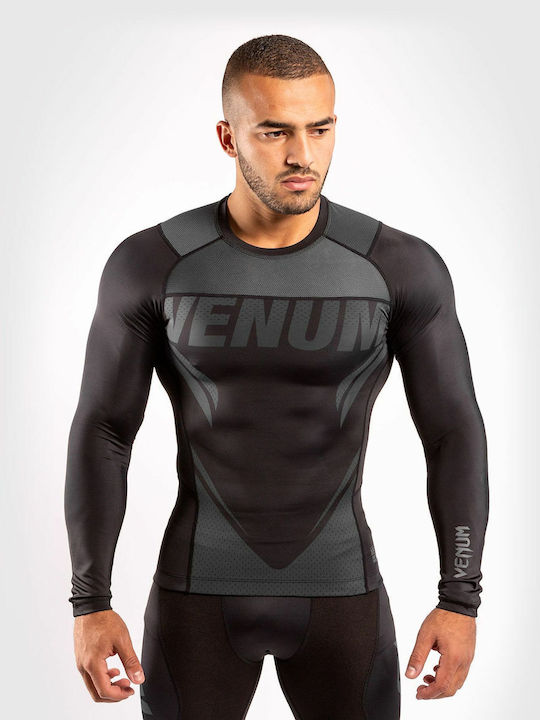Venum Long Sleeve Shirt VENUM-04112-114 for Jiu-Jitsu Black