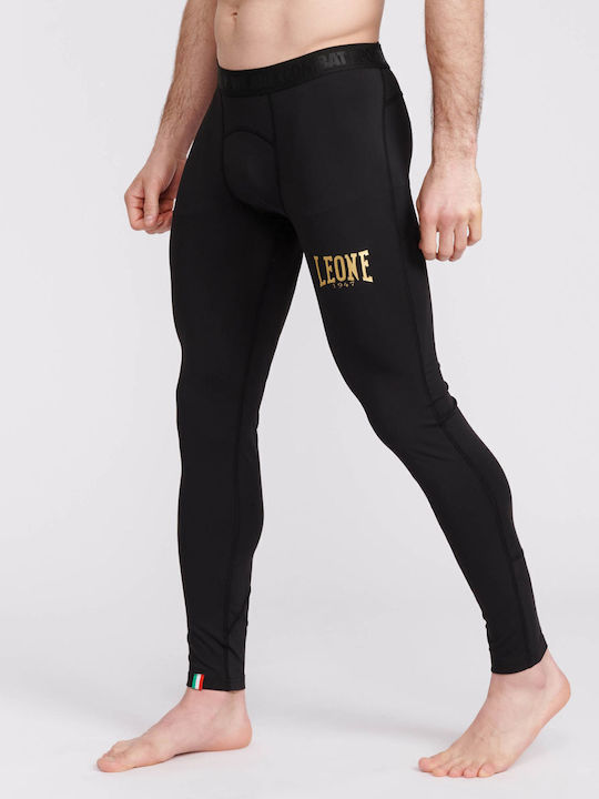 Leone 1947 Long Men Martial Arts Leggings Black