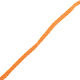 Vostex Schnürsenkel Polyester Rund Orange