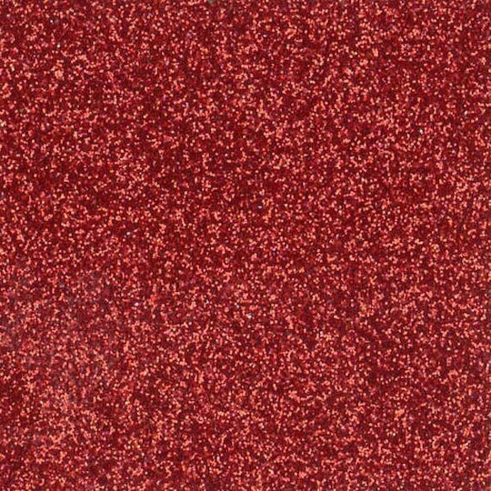Next Χαρτόνι Glitter Glitter Leaves 10 Φύλλα 50x70εκ. Κόκκινο
