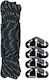 Gear Aid Seil Mit Länge 15m Schwarz