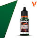 Acrylicos Vallejo Model Making Paint In Green Colour 18ml