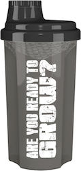 Titanium Muscle Usa Plastic Protein Shaker 700ml Black Titanium Muscle Usa Plastic Protein Shaker 700ml Black