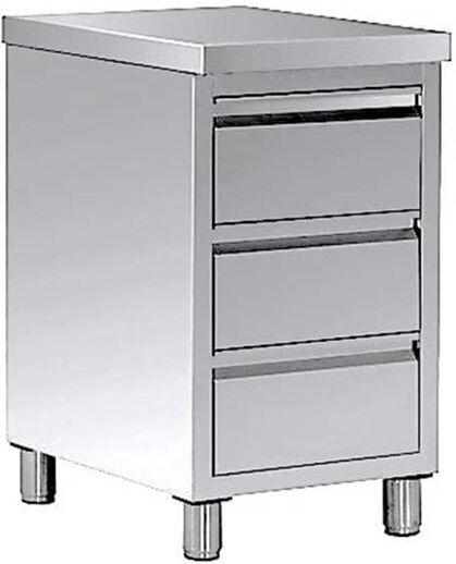 ArtSteel Commercial Preparation Cabinet 50x70x87cm
