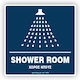 Infosign WC Sign 14x14cm 14016