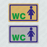 Infosign WC Women's Sign 17493