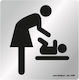 Infosign WC-Schild 14x14cm 13030