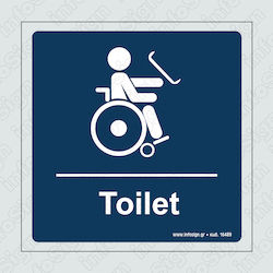 Infosign WC Disabled Sign 14004