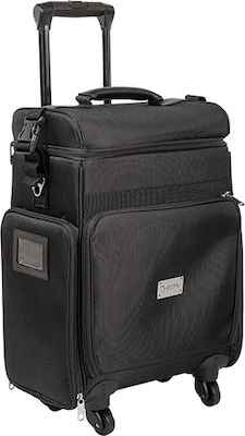 Koncai Kosmetikkoffer Räder Schwarz H55xW38xL25cm